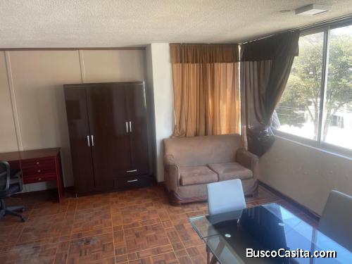 Comoda amoblada, habitacion, alquiler, diagonal Alianza Francesa.