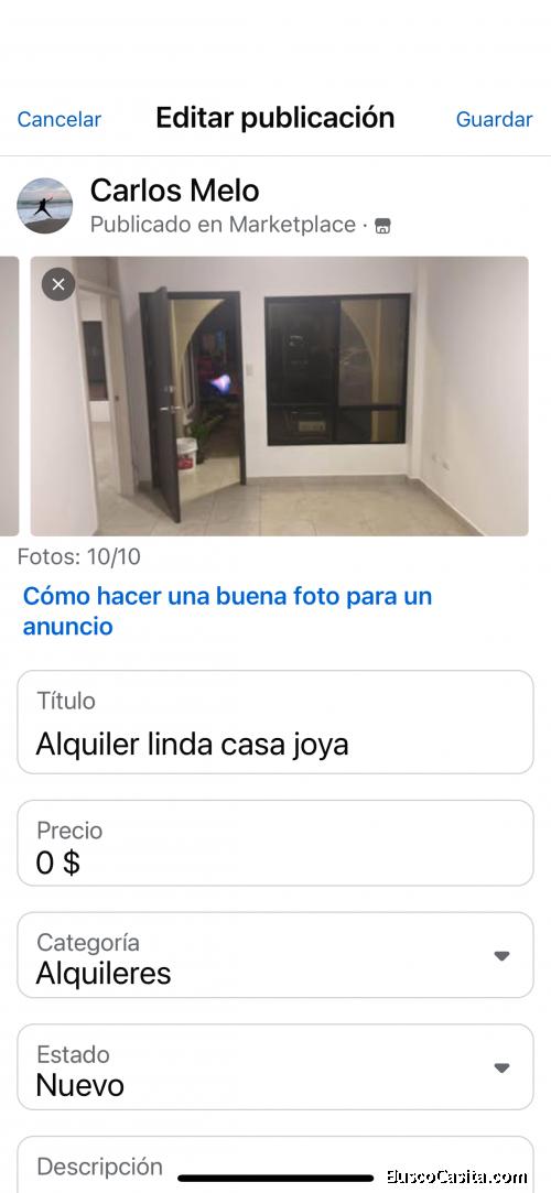 Hermosa casa y acogedora tu vivienda 