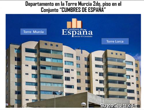 Dpto. remodelado de venta en Conjunto Cumbres de España. El Condado. 2do. piso con ascensor. 3 dorm.