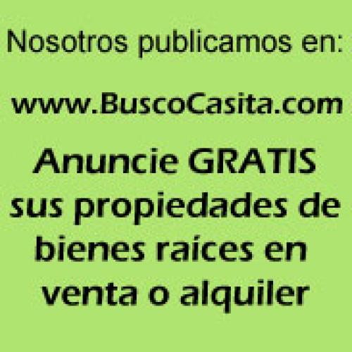 Quiero anunciar la venta de mi casa