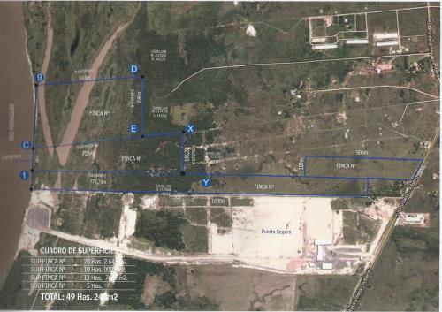 Terreno de 49 hectáreas, especial para Puerto
