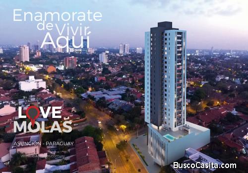 LOVE MOLAS: DEPARTAMENTO DE 2 DORMITORIOS 55m2 a 100 metros de Casa Rica 2.