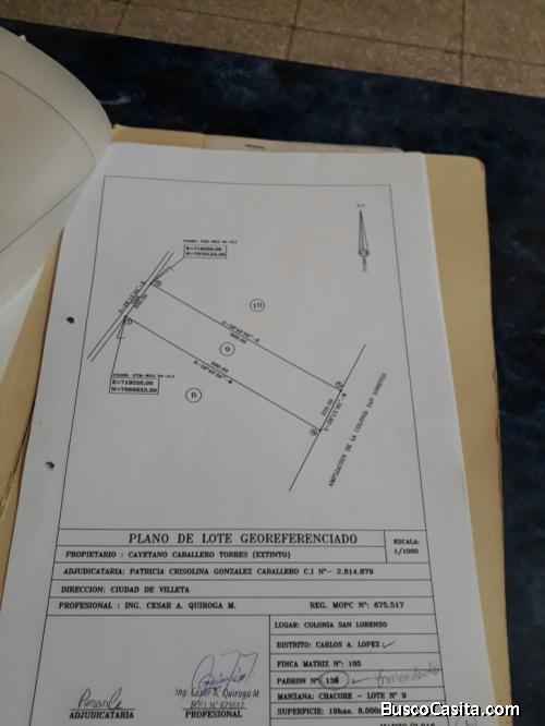 Mayor Otaño. Vendo propiedad