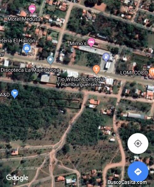 Vendo 2 Terrenos juntos salida de calle en calle Zona Comercial