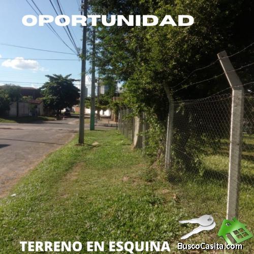 Terreno en esquina. Asuncion. VENDO