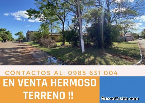 EN VENTA TERRENO