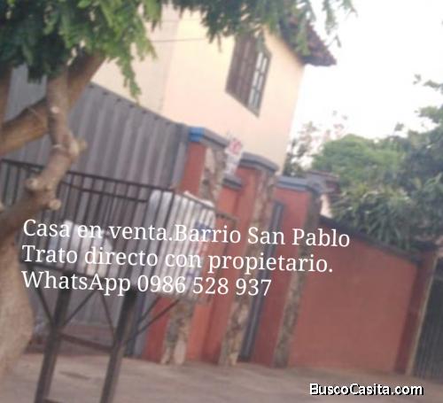 Casa en venta Asunción 