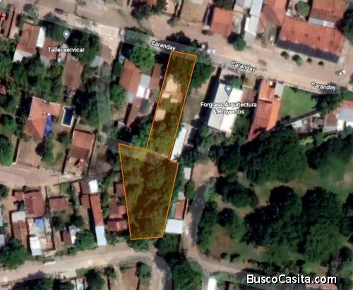 AMPLIO TERRENO CON SALIDA A DOS CALLES EN LAMBARE - ITA ENRAMADA ZONA HOSPITAL DEL CORAZÓN 