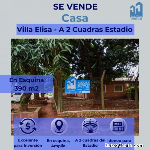 Casa Villa Elisa a 2 cuadras estadio Sol de America