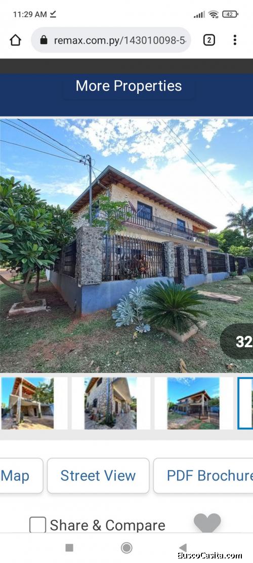 Venta de hermosa casa de dos plantas 