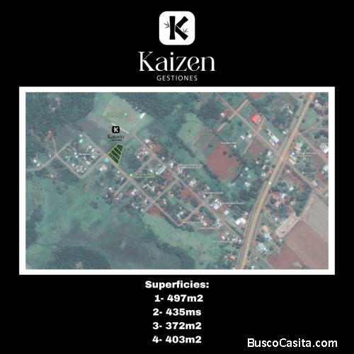 4 TERRENOS EN VENTA