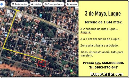 3 de Mayo, Luque 