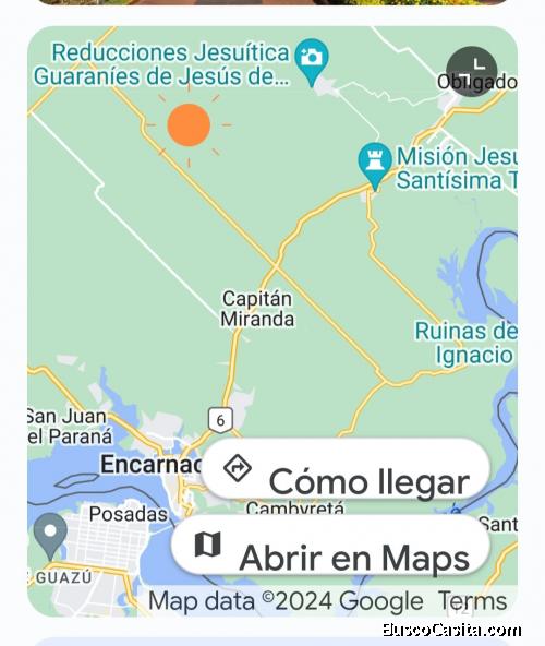 Vendo  hermoso propiedad  rural  con título de 100 x 100 metros (1 hectárea) con Arroyo
