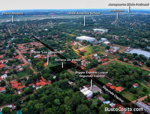 Vendo terreno de 798 m2 en Luque, Loma Merlo