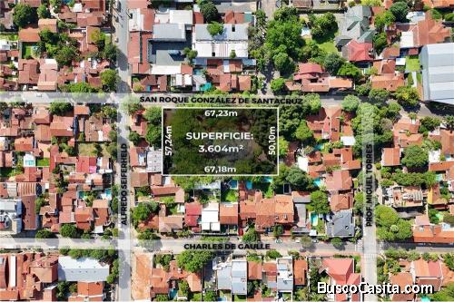 VENDO TERRENO EN BARRIO RECOLETA