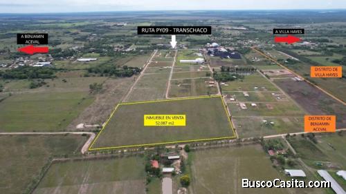 Terreno en Benjamin Aceval - Presidente Hayes
