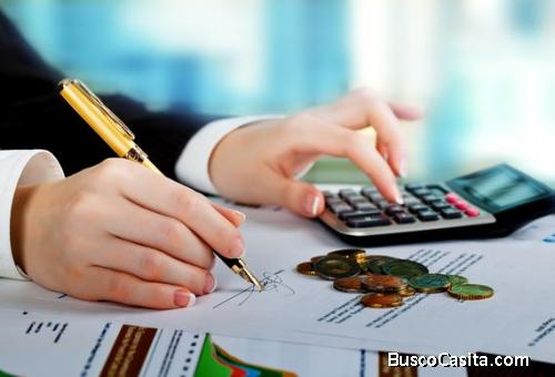 Benefíciese de servicios financieros para sus proyectos
