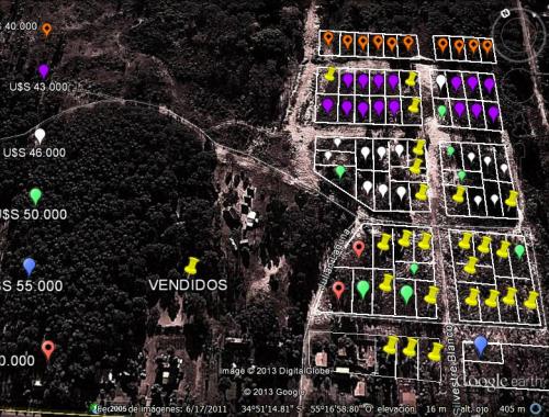 TERRENO A 500 MTS DEL MAR EN LOS ÁNGELES ,PIRIAPOLIS. DESDE U$S 40.000