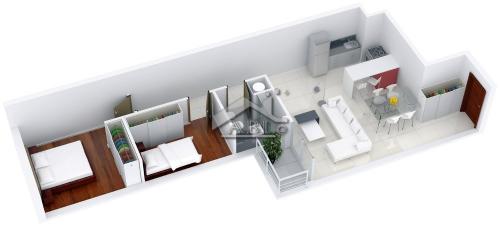 Apartamento de dos dormitorios a estrenar en Centro Sur - AP 303 AL