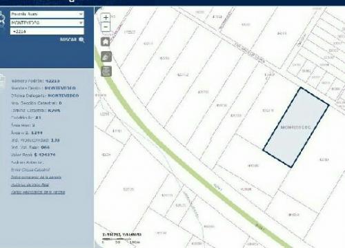 Terreno en Montevideo rural 31000mt2 