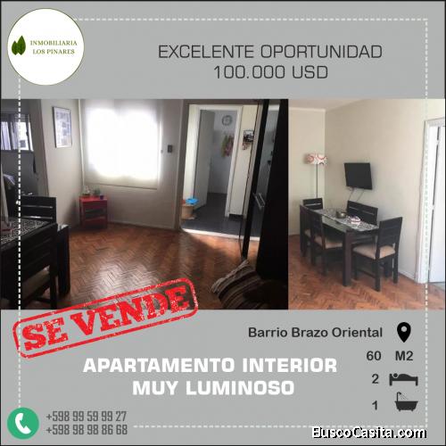 Apartamento 2 dormitorios Atahualpa. 