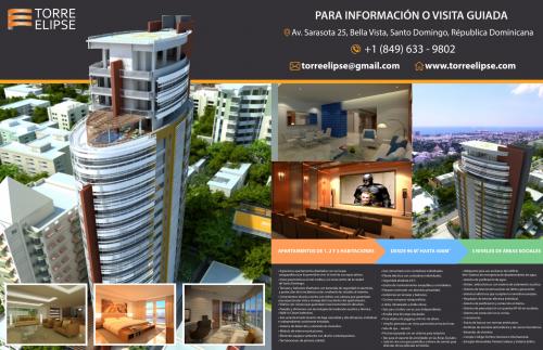 Venta de apartamentos de lujo de 1, 2 y 3 Habitaciones desde U$168,000