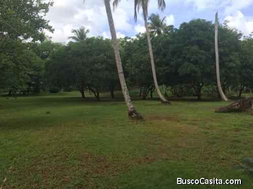 TERRENO IDEAL PARA DESARROLLO HOTELERO EN SAMANA