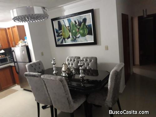 Apartamento amueblado en santo domingo oeste