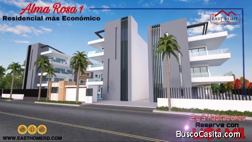 Apartamentos en Alma Rosa I 