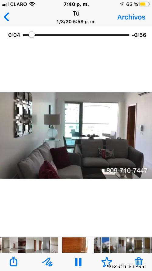 Vendo Apartamento De Dos Habitaciones. Impresionantes Areas Sociales