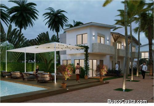 Villa de 1, 2, 3 Dormitorios En Costa Bavaro en Punta Cana