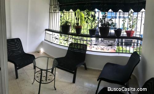 Alquiler de apartamento amueblado Gascue US$800.00