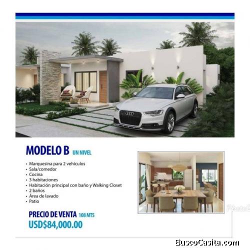 Proyectos, villas, casas, aptos en CALETA DEL OESTE en La Romana