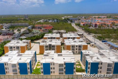 Aptos de bajo costo en Jardines Pueblo Bavaro 