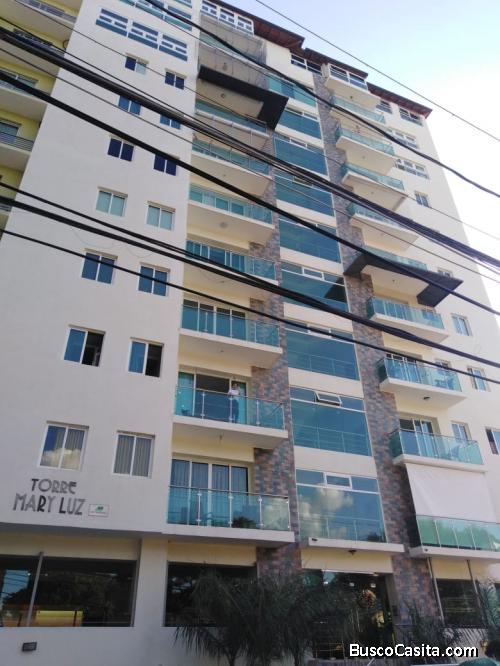 Moderno apartamento amueblado de renta en Torre RAA-141