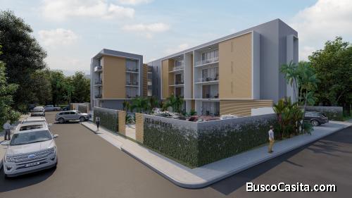 Moderno proyecto de apartamentos detrás del HOMS, R.D  EPA-124C