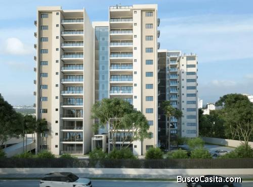 Moderna torre de apartamentos en La Trinitaria Santiago  ZPA-110A