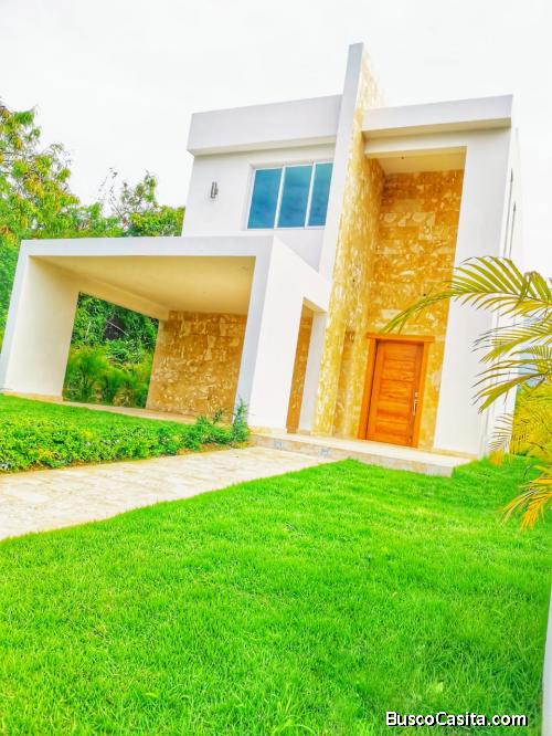 Proyecto de Villas exclusivas de 3hab y piscina, Playa Nueva Romana Residences & Golf