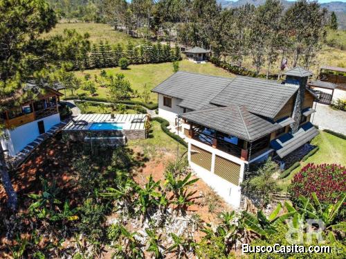 VILLA AMUEBLADA DE VENTA EN JARABACOA