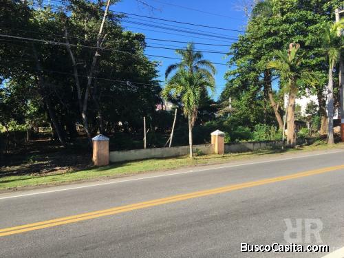 SOLAR DE 4,000 METROS DE VENTA EN CABARETE PUERTO PLATA