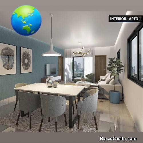 VENDO APARTAMENTOS EN PLANO EN LOS RESTAURADORES.