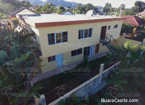 CASA Y APARTAMENTO DE VENTA EN JARABACOA