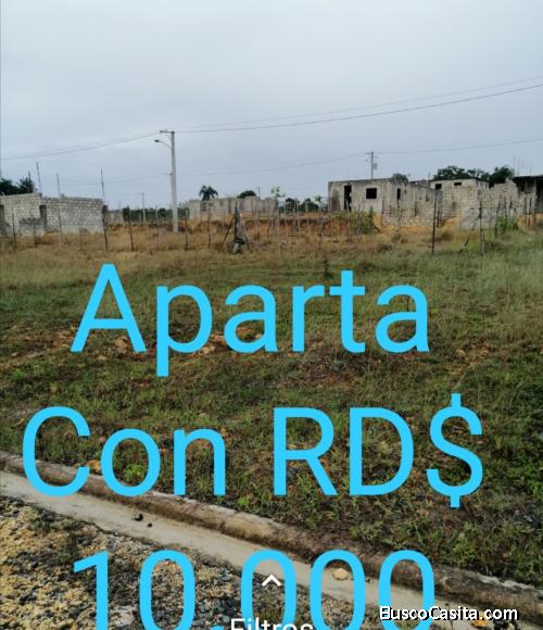 Paga el inicial para tu solar y Empieza a Construir 