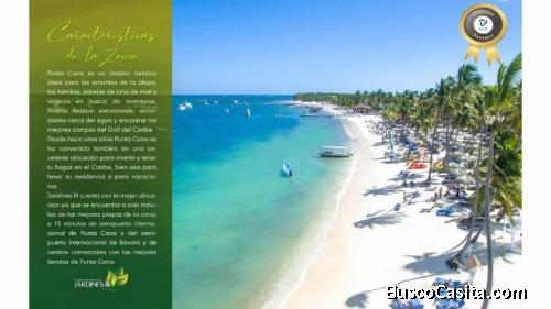 Inmuebles, residenciales de 1 cuarto de dormir baratos en Punta Cana