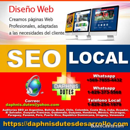 POSICIONAMIENTO WEB EN GOOGLE EN SANTO DOMINGO 809-316-1975