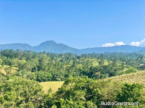TERRENOS CON HERMOSAS VISTAS DE VENTA EN JARABACOA