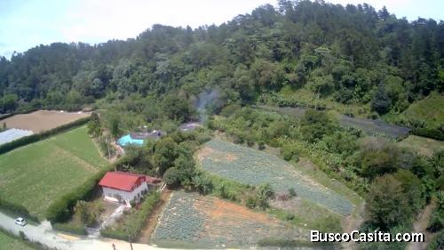 TERRENO DE 7 TAREAS CON UNA CABAÑA DE VENTA EN CONSTANZA