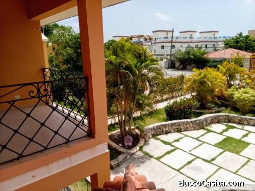 Apartamento En Residencial Tranquilo De 2 Hab., Bávaro
