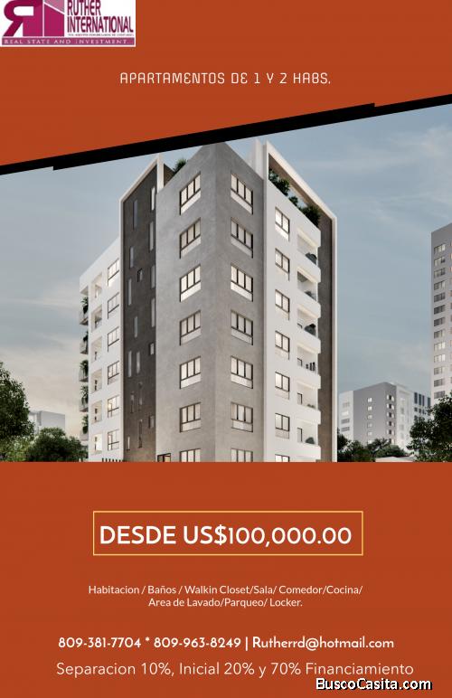 Apartamentos en Venta en el Vergel, Distrito Nacional 