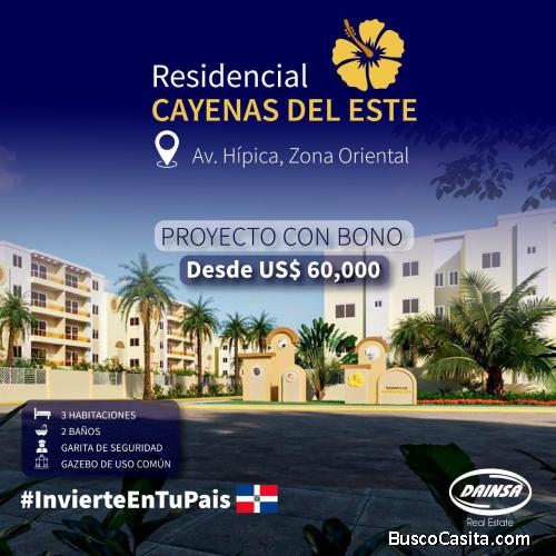 Con Bono gobierno+Residencial+en-Distrito Nacional
